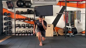 Afundo com Flexão de quadril