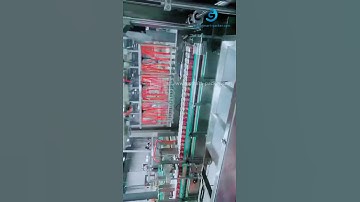 Robot picking up type bottle cartoning machine bottle encasing line