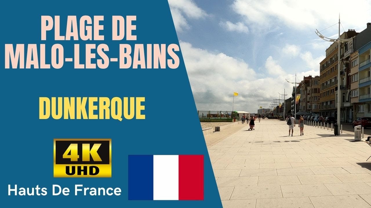 Plage de Malo-les-Bains - Dunkerque 🇫🇷