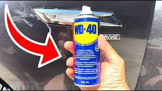 Removing Superglue from car paint with WD40  review