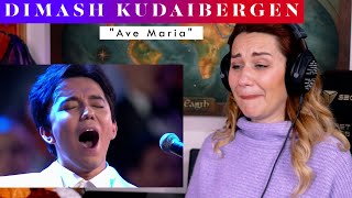Dimash Kudaibergen "Ave Maria" REACTION & ANALYSIS by Vocal Coach / Opera Singer
