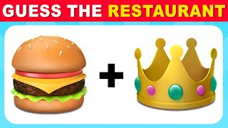 Guess the Fast Food Restaurant by Emoji? 🍔 BrainQuiz