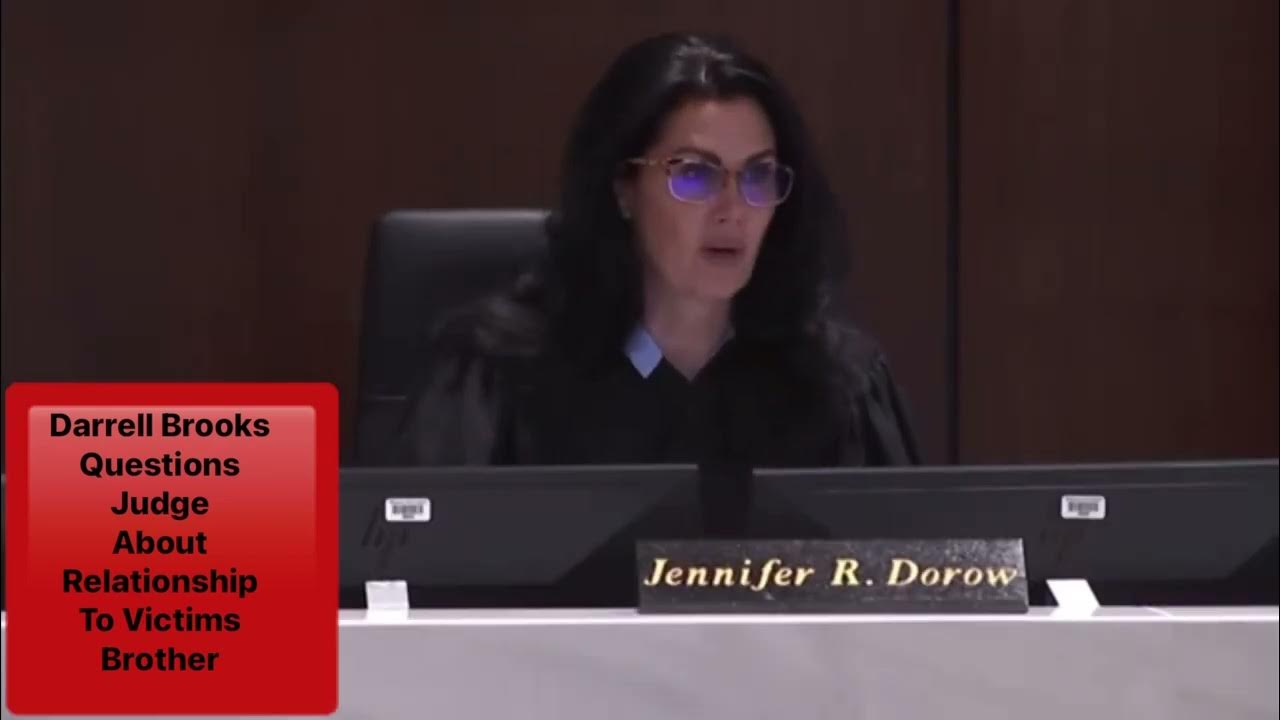 Darrell Brooks Questions Judge Dorow About Relationship to Victims