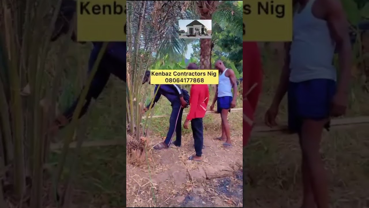 Steps in building a five bedroom duplex foundation in Nigeria