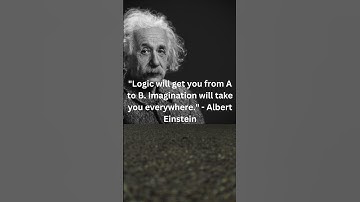 Logic will get you from A to B  Imagination will take you everywhere   #Albert Einstein