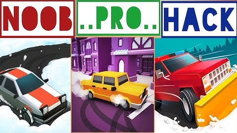 Clean Road VS Drive And Park VS Snow Drift - Game Comparison || NOOB vs PRO vs HACK