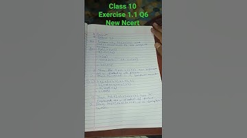 New Ncert Solutions Class 10 Chapter 1 Real Numbers Exercise 1.1 Q6 || Fast Solution #ncertsolutions