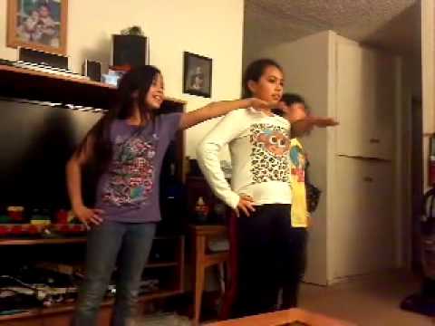 Girls dancing to J.B.