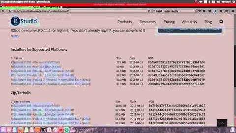 R studio Install on Ubuntu 16.04