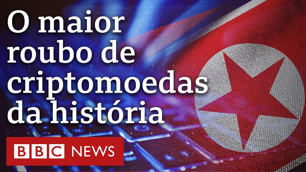 O roubo bilionário de criptomoedas atribuído a hackers da Coreia do Norte