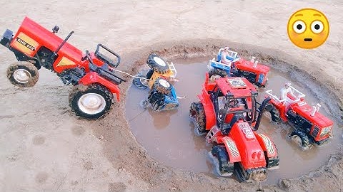 Diy tractor stuck in mud mini science project || Part#2 || Tractor video || @shubbucreator