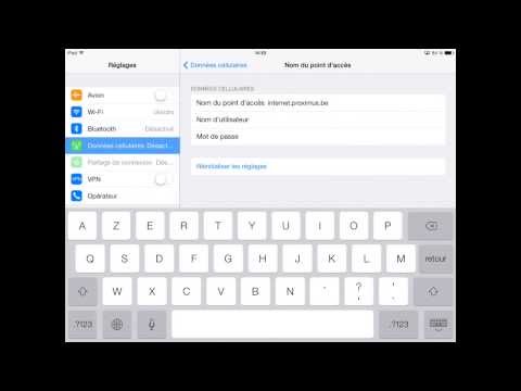 Vidéo: Comment Configurer La 3G Sur IPad