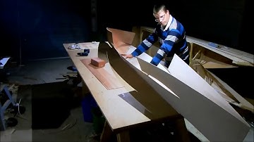 One sheet canoe build - Part 1: Stitching