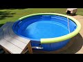 Building And Setting Up An 8' Poly Stock Tank Pool From Tractor Supply