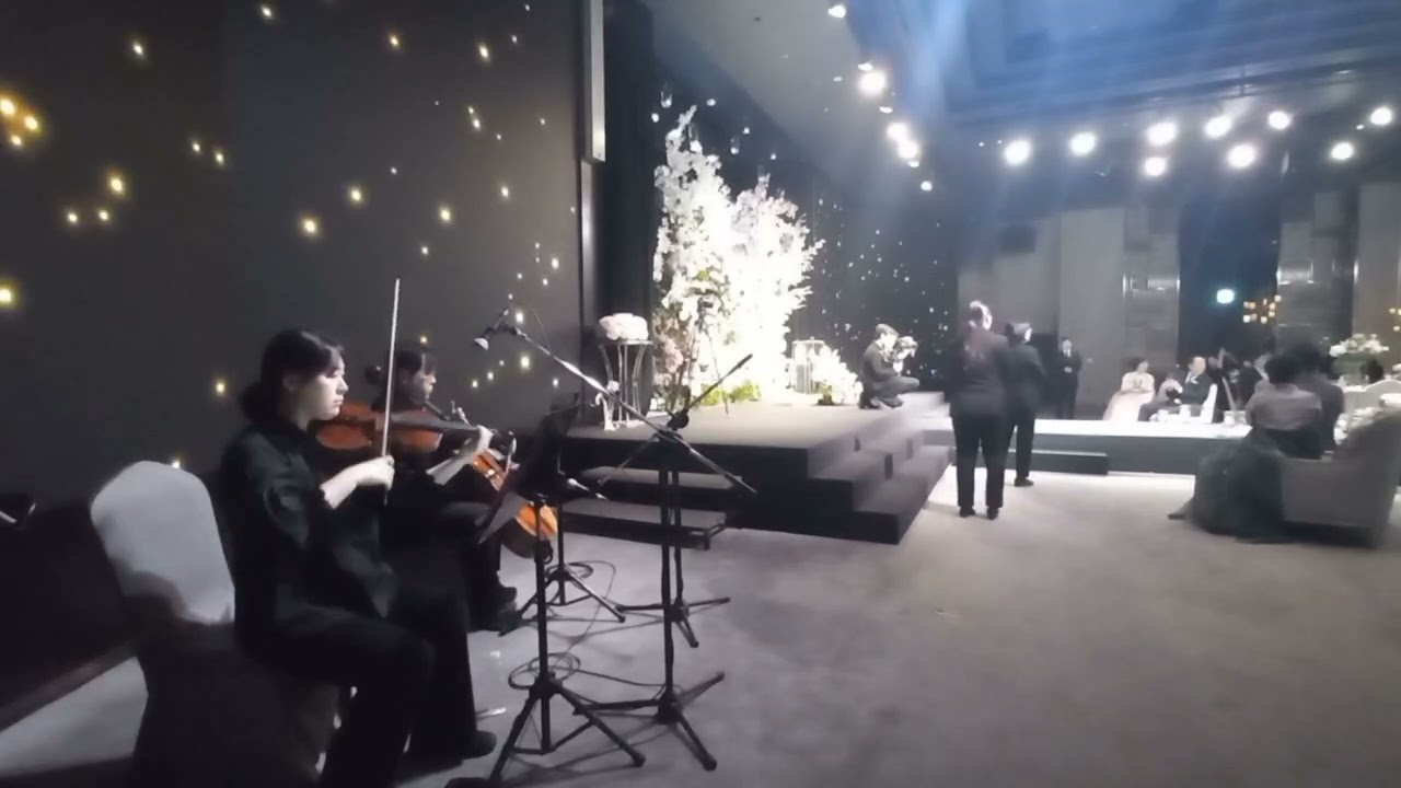 앰배서더 서울 풀만 그랜드볼룸 피아노3중주 신랑입장 (Departure)