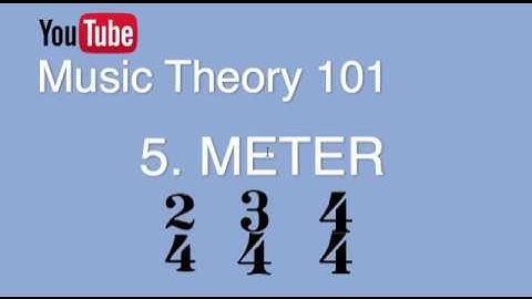 5. Simple Meter, Beat, Beaming (Music Theory 101)