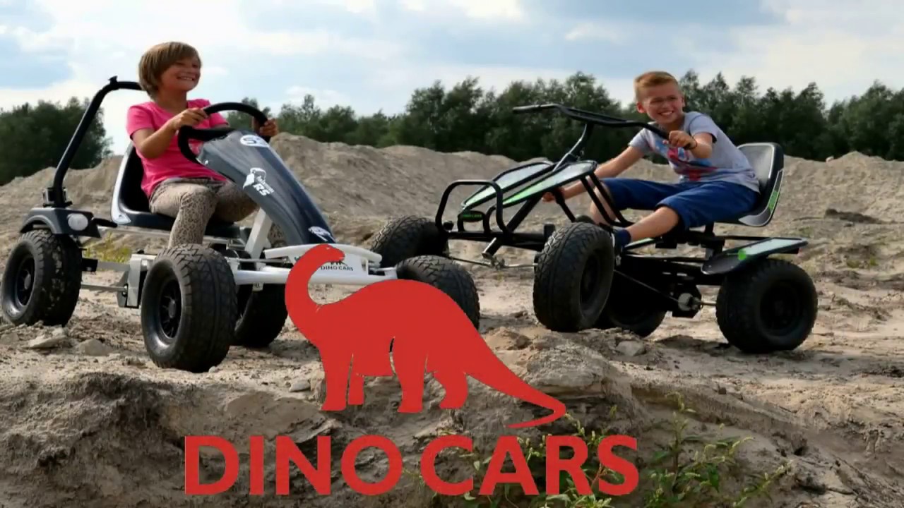 Trampbil DINO CARS Traktor Barn till Vuxna