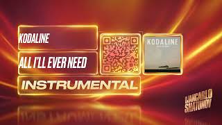Kodaline - All I’ll Ever Need (Instrumental)