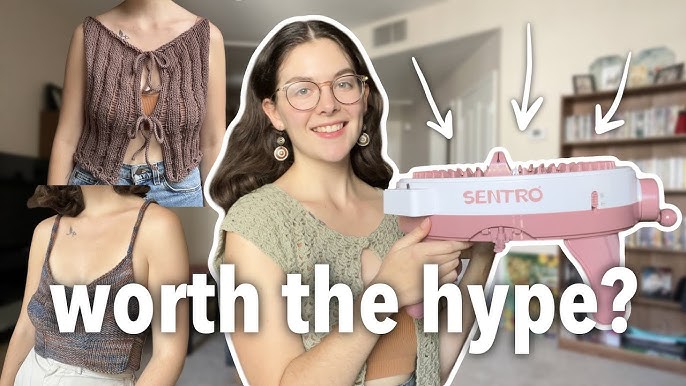 Sentro Knitting Machine Review — Knotty Gurl Crochet