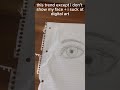 eye trend! #trend #art #traditionalart #eyes #digitalart #music #pencildrawing #eyetrend #openeyes
