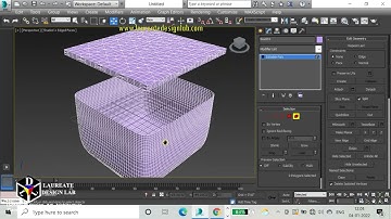 Using split, slice and mesh smooth 3ds max