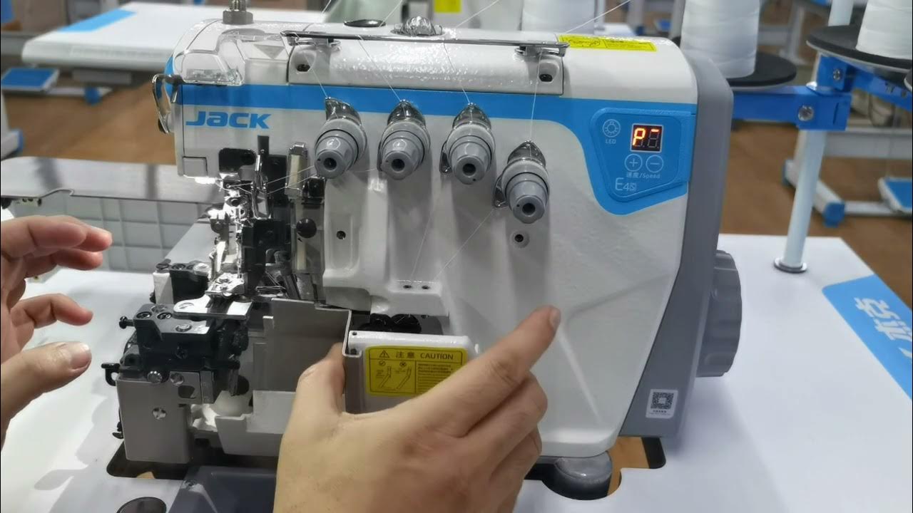 JACK E4s overlok mashinasi +998 94 328 78 99 - YouTube