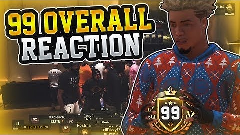 99 OVERALL REACTION | THE FIRST 99 SHOT CREATING POST SCORER | 7,000 PARK WINS | NBA 2K19 STAGE