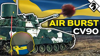 How is Sweden’s ARMORED ANTI-AIR Organized? (Lvkv 90)