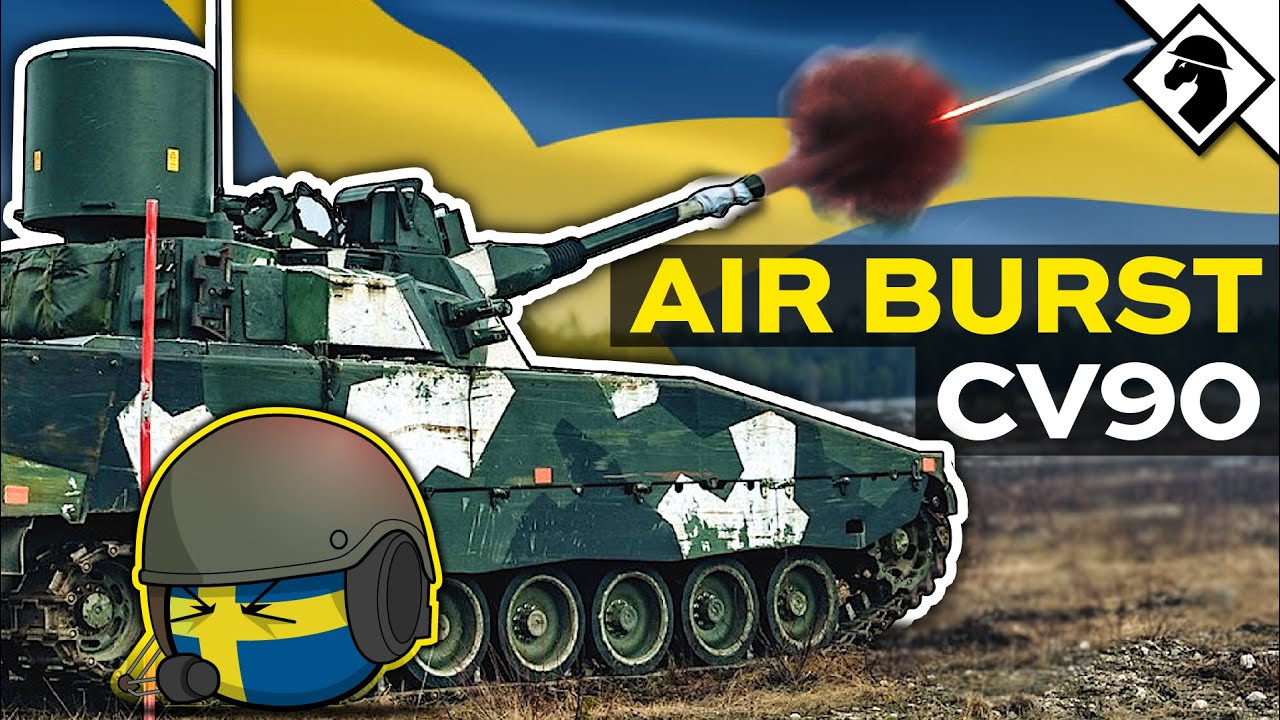 How is Sweden’s ARMORED ANTI-AIR Organized? (Lvkv 90)