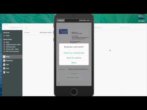 Evernote Business Card Scanning You Evernote Business Card Scanning