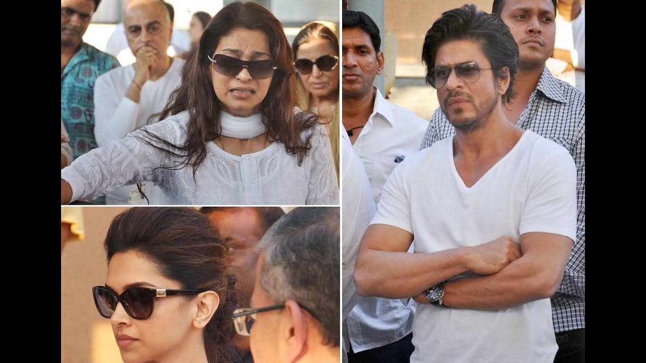 Shah Rukh Khan, Deepika Padukone at the funeral of Juhi Chawla's brother salman khan song