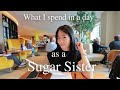 What i spend in a day as a sugar sister