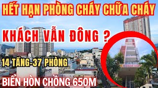 Căn khách sạn gần biển Hòn Chồng (650m) hết hạn phòng cháy chữa cháy Mà vẫn được nhiều khách đi xem