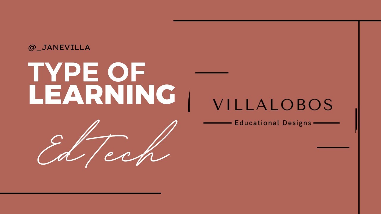 EDTech Types of Learning | Interactive & Immersive - YouTube