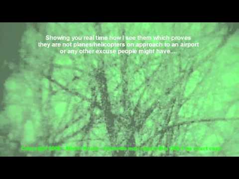 Orbs Hiding in Trees (the kind that later MORPH into UFOs)
