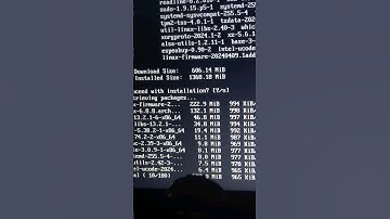 Installing Arch Linux with narrator on