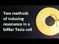 Using Back EMF to recycle electric energy, within a resonant bifilar pancake coil