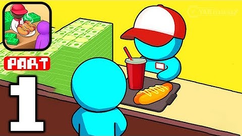 Hotdog Bitte: Idle Tycoon - Gameplay Walkthrough Part 1 Tutorial Building a Restaurant (Android,iOS)