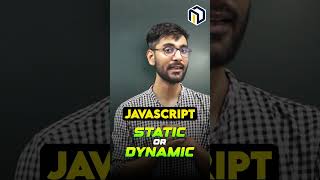 JavaScript statically typed and dynamically typed language | 2023 javascript coding programming