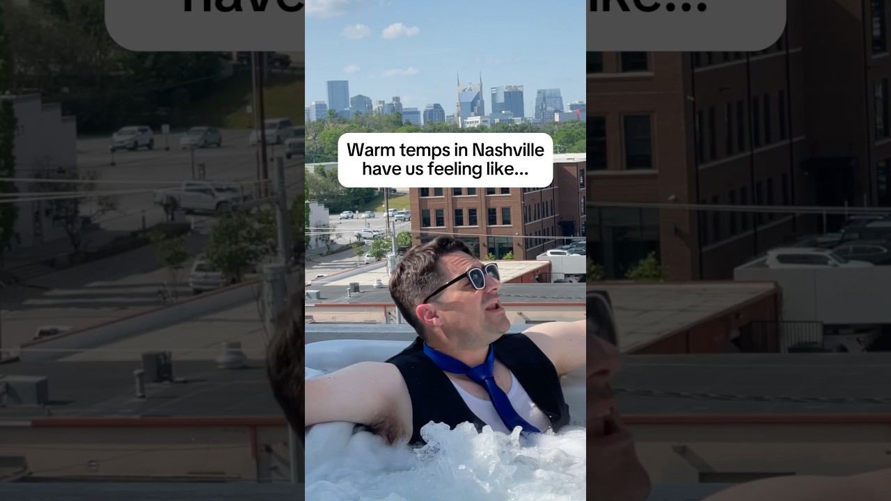 Any weather is hot tub weather if you try hard enough. 