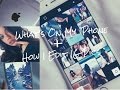 What&#39;s On My iPhone 6 + How I Edit My Instagram Pics! ☽