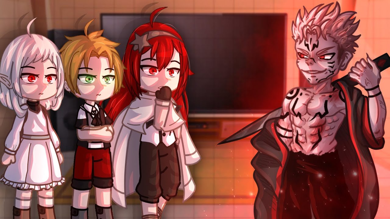 Mushoku Tensei React To Sukuna // Gacha React