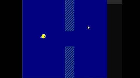 Flappy Bird Game in C++ by using (Graphics.h)