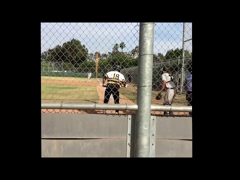 #18 hit by pitch