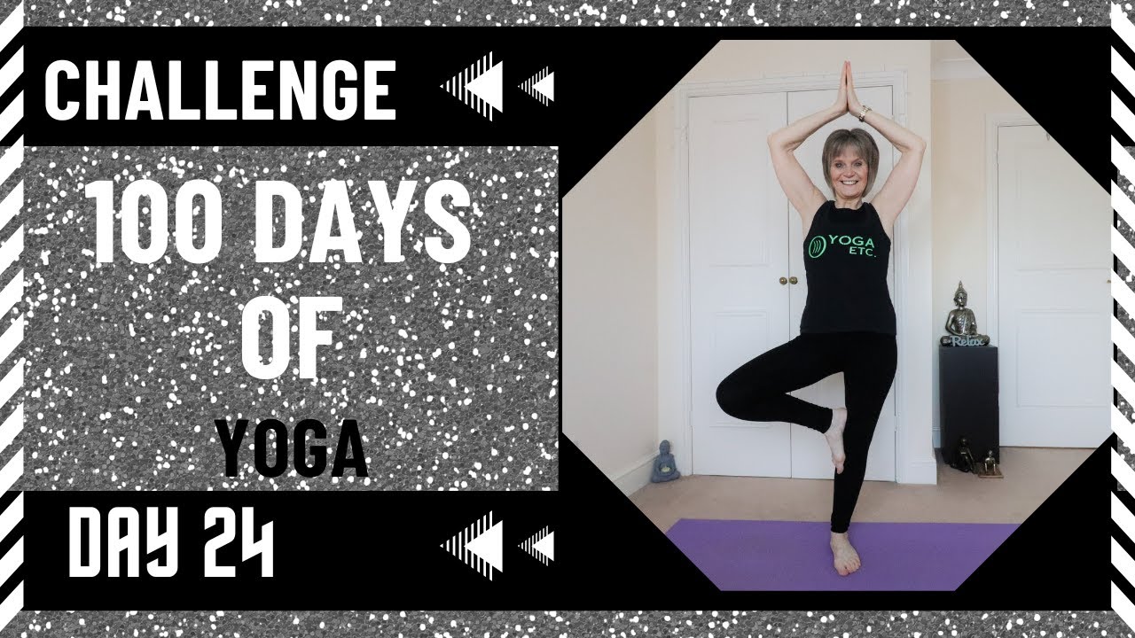 100 DAYS OF YOGA CHALLENGE | DAY 24 - YouTube