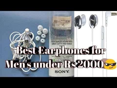 Sony MDR-EX250AP review ( Best Earphones for men's)