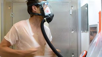 Sortie de zone (chantier amiante confiné) - BATI Conseil & Formation