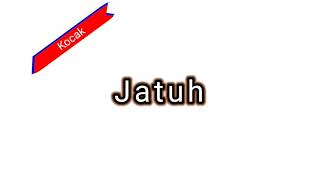 Jatuh - lucu (sound effect)