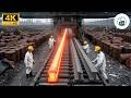 From Rusty Drums to Train Tracks: Inside a Mega Recycling Factory (Full Process)