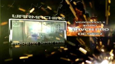 Vegas Pro 11 Intro with Featured video WARMACHINE - Template FREE